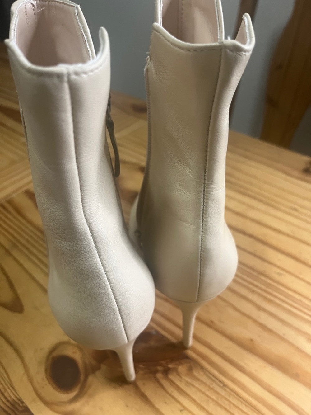 Schutz Blake Bootie Deluxe Pearl Cream - Picture 7 of 11